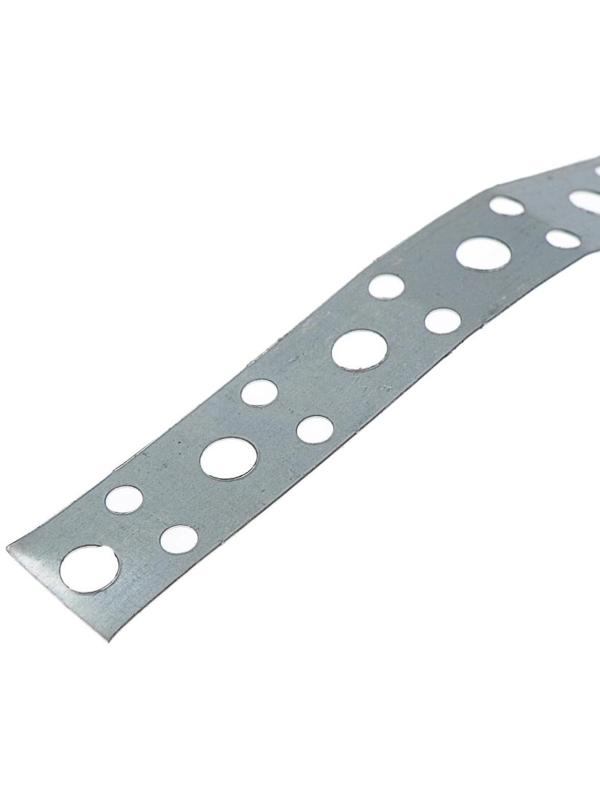 Лента перфорированная для вентиляции ТУНДРА krep, 17х0.7 мм, прямая, 25 м