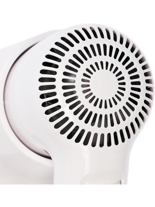 Фен Luazon LGE-006, 1600 Вт, настенный, 2 скорости, крепление, белый