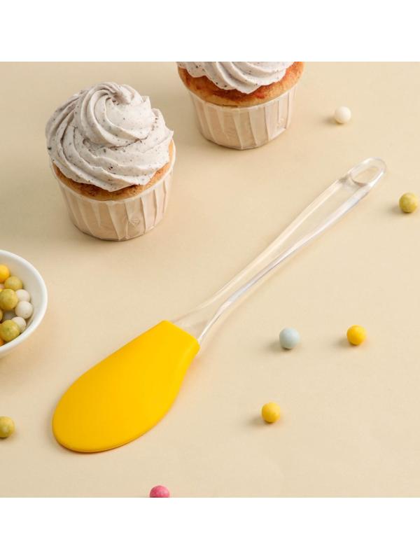 Ложка гарнирная Доляна «Лёд», 25 см, цвет МИКС