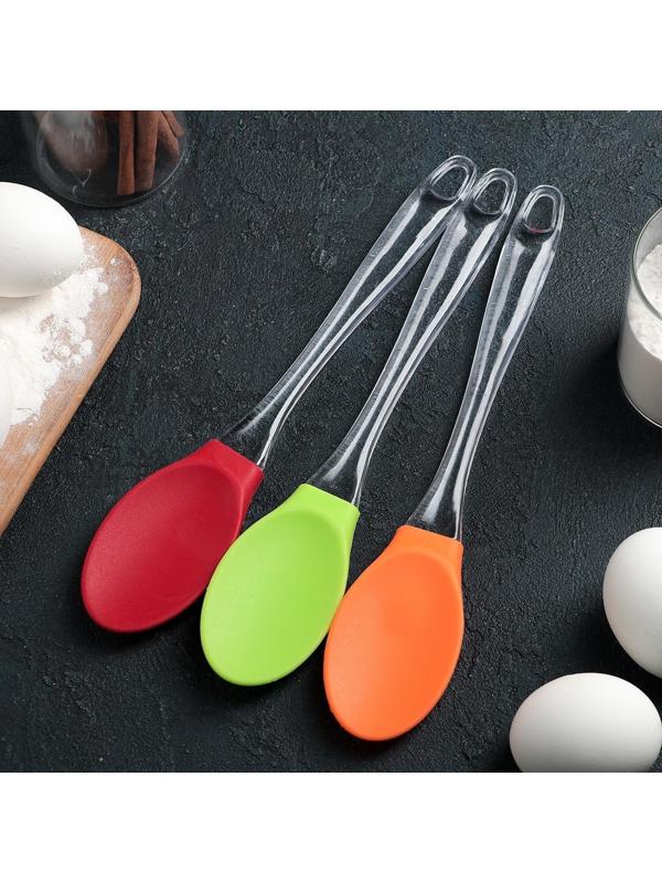 Ложка гарнирная Доляна «Лёд», 25 см, цвет МИКС