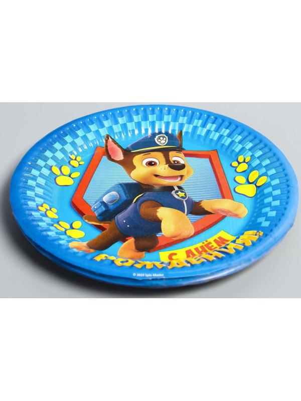 Щенячий патруль. Тарелка бумажная 