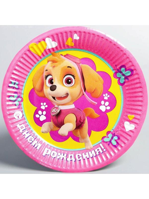 Щенячий патруль. Тарелка бумажная 