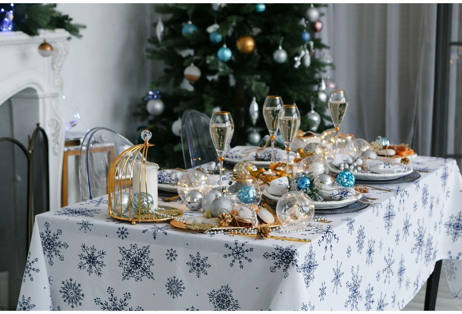 Скатерть новогодняя Доляна 