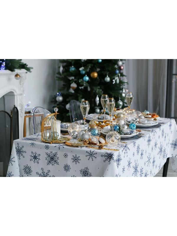 Скатерть новогодняя Доляна 