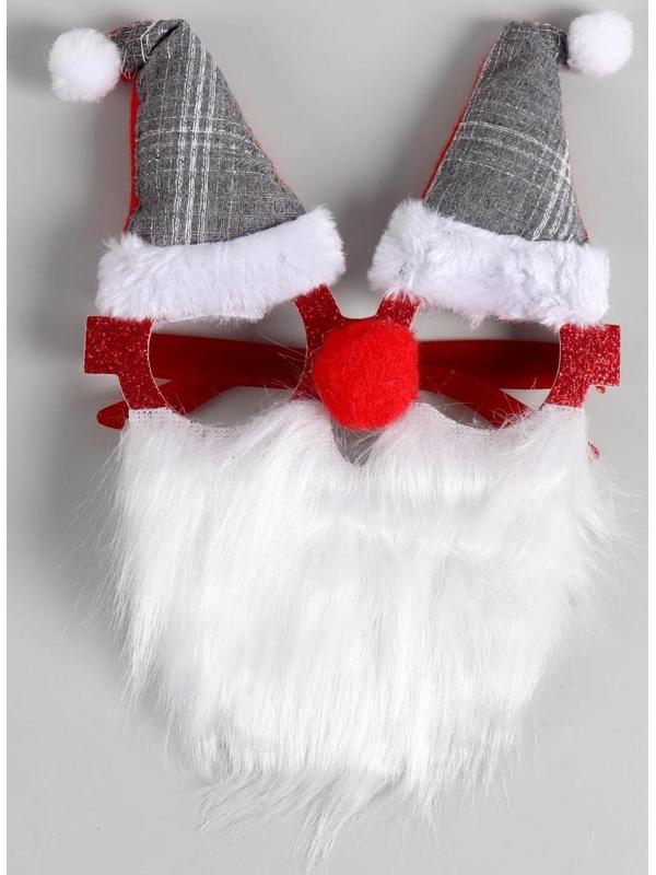 Карнавальные очки «Дедушка», в колпачке