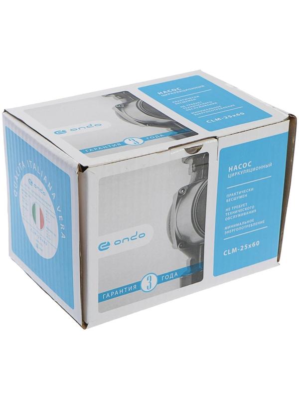 Насос циркуляционный ONDO CLM 25/6, 90 Вт, напор 6 м, 50 л/мин