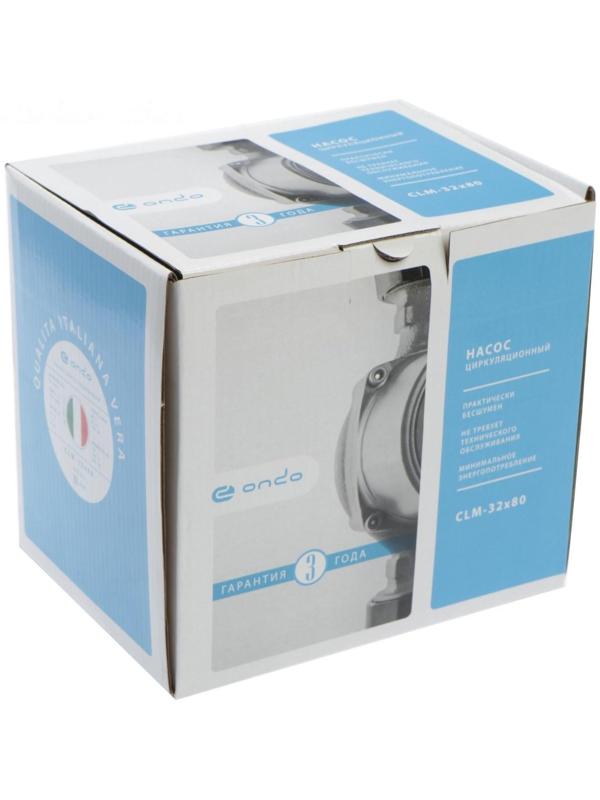 Насос циркуляционный ONDO CLM, 32/8, 245 Вт, напор 8 м, 170 л/мин