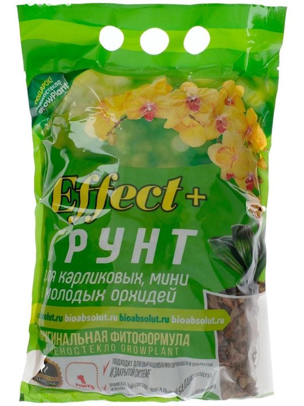 Грунт для мини орхидей Effect+, пеностекло, 1 л