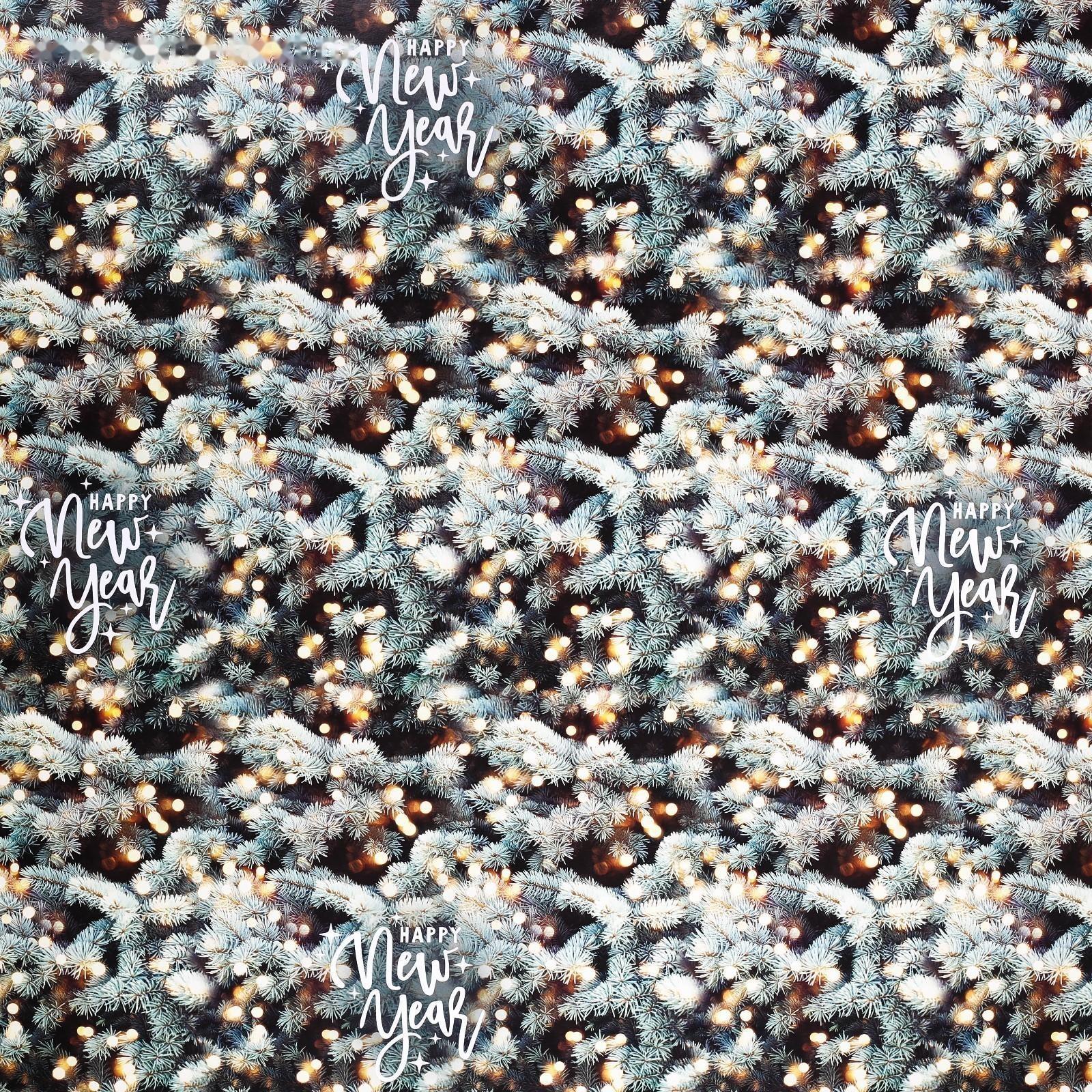 Бумага упаковочная глянцевая «Лес чудес», 70 × 100 см / 10 шт.