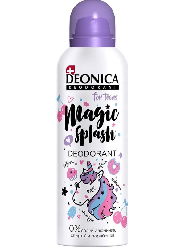 Дезодорант детский Deonica Magic Splas, 125 мл