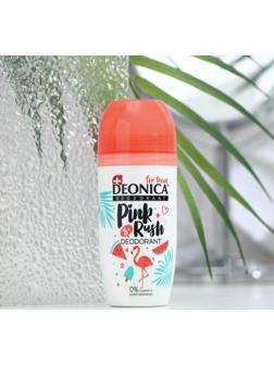 Дезодорант детский Deonica Pink Rush ролик, 50 мл
