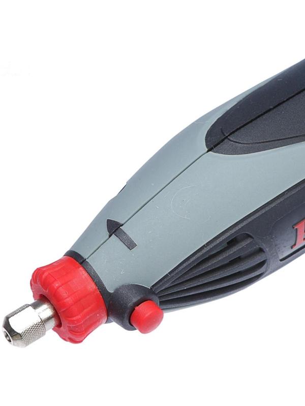 Гравер P.I.T. PMG150-С PRO, 150 Вт, гибкий вал, цанга 3.2 мм, 33000 об/мин, 211 предметов