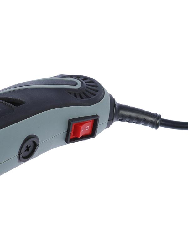 Гравер P.I.T. PMG150-С PRO, 150 Вт, гибкий вал, цанга 3.2 мм, 33000 об/мин, 211 предметов