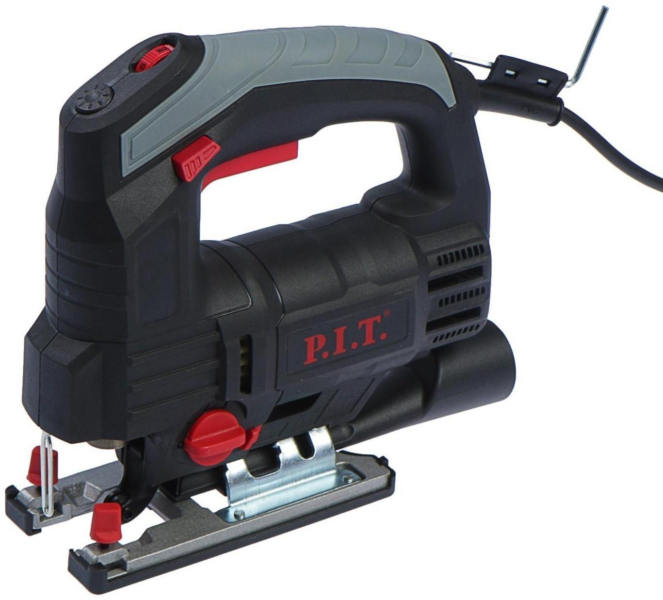 Лобзик P.I.T. PST90-C, 850 Вт, 0-3000 ход/мин, регулировка оборотов, функция обдува