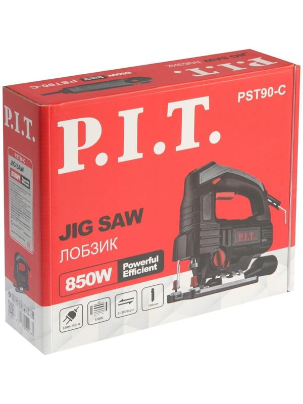 Лобзик P.I.T. PST90-C, 850 Вт, 0-3000 ход/мин, регулировка оборотов, функция обдува