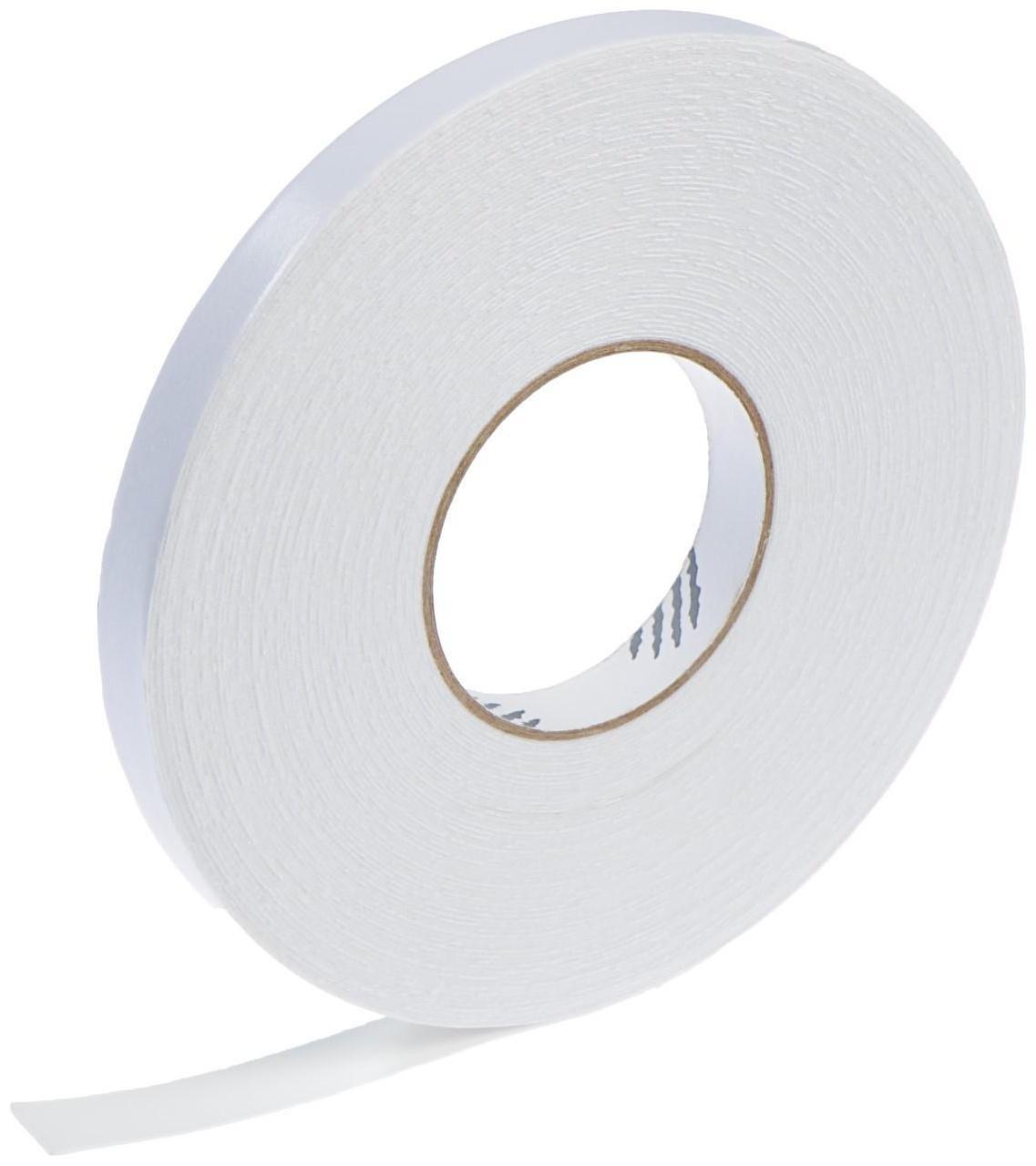 Лента двусторонняя ТУНДРА, клейкая, на вспененной основе, 800 мкм, 19 мм х 25 м