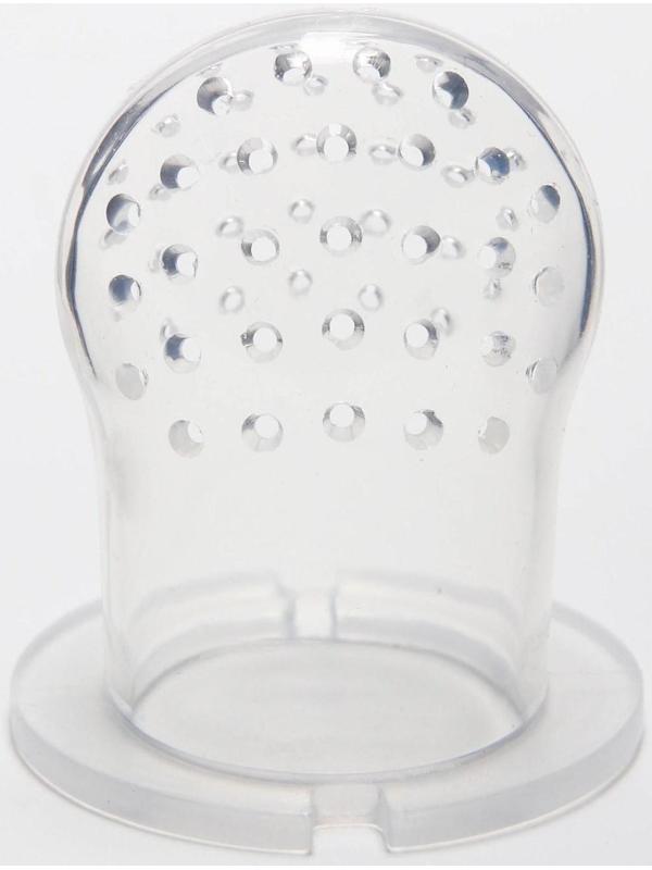 Ниблер для прикорма, с силиконовой сеточкой «Зайчик» цвет розовый