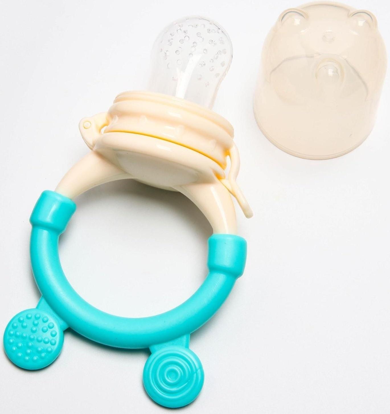 Ниблер для прикорма «Ушки», с силиконовой сеточкой