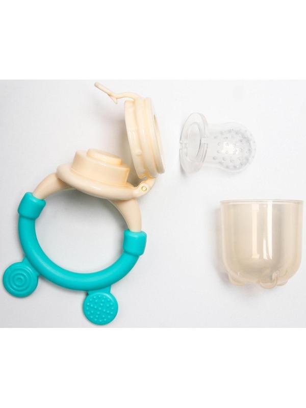 Ниблер для прикорма «Ушки», с силиконовой сеточкой