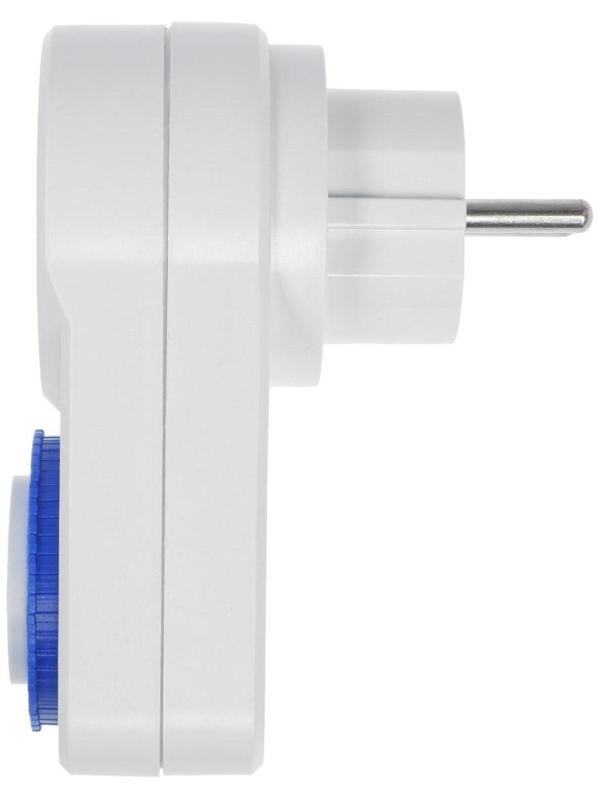 Розеточный механический таймер суточный Luazon Lighting, 16A, шаг 30 мин, 220 В