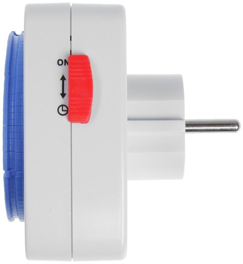 Розеточный механический таймер суточный Luazon Lighting, 16A, шаг 15 мин, 220 В