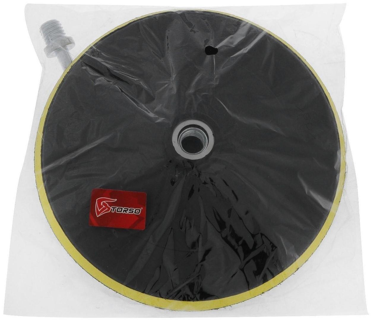 Оснастка для дрели и УШМ TORSO, с липучкой, с адаптером, 180 мм