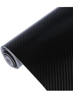 Пленка карбон 5D, самоклеящаяся, 30×152 см, черный