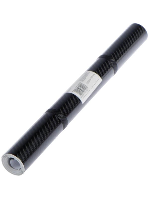 Пленка карбон 5D, самоклеящаяся, 30×152 см, черный