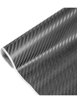 Пленка карбон 3D, самоклеящаяся, 60x127 см, серый