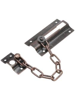 Цепочка дверная 001, цвет медь