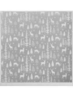 Калька декоративная  «Лес» 30,5 х 30,5  см