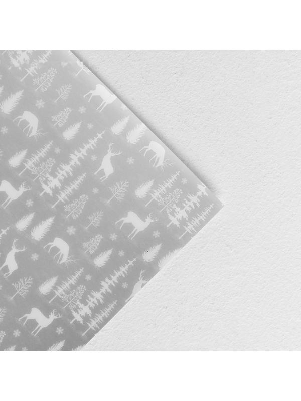 Калька декоративная  «Лес» 30,5 х 30,5  см