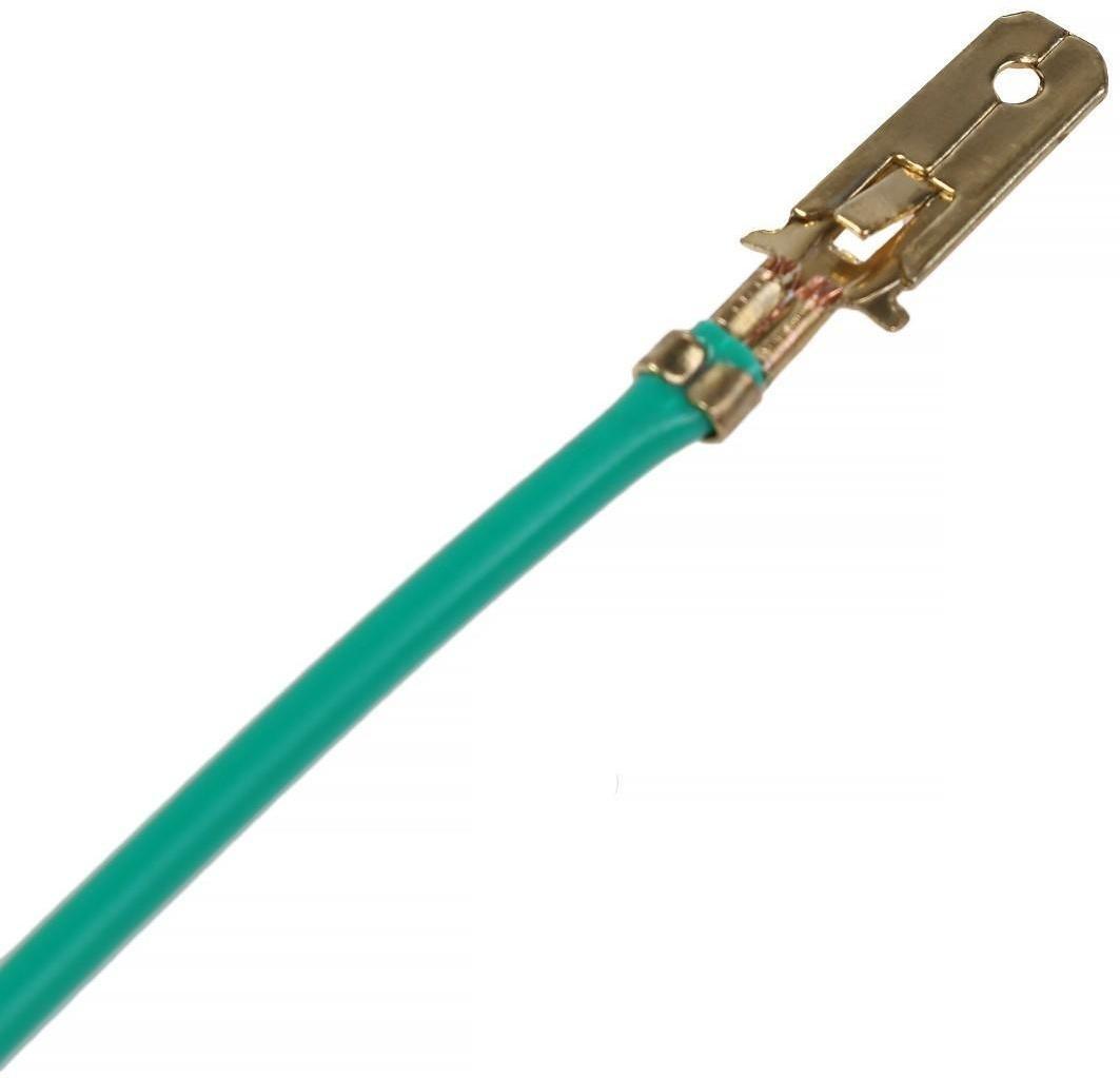 Наконечник плоский 6 мм, провод 10 см, фасовка 100 шт