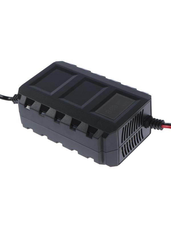 Зарядное устройство АКБ 12В, 8-20А, автомат, 110-240В, мощность 87Вт, ЖК дисплей