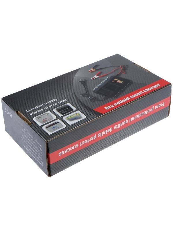 Зарядное устройство АКБ 12В, 8-20А, автомат, 110-240В, мощность 87Вт, ЖК дисплей