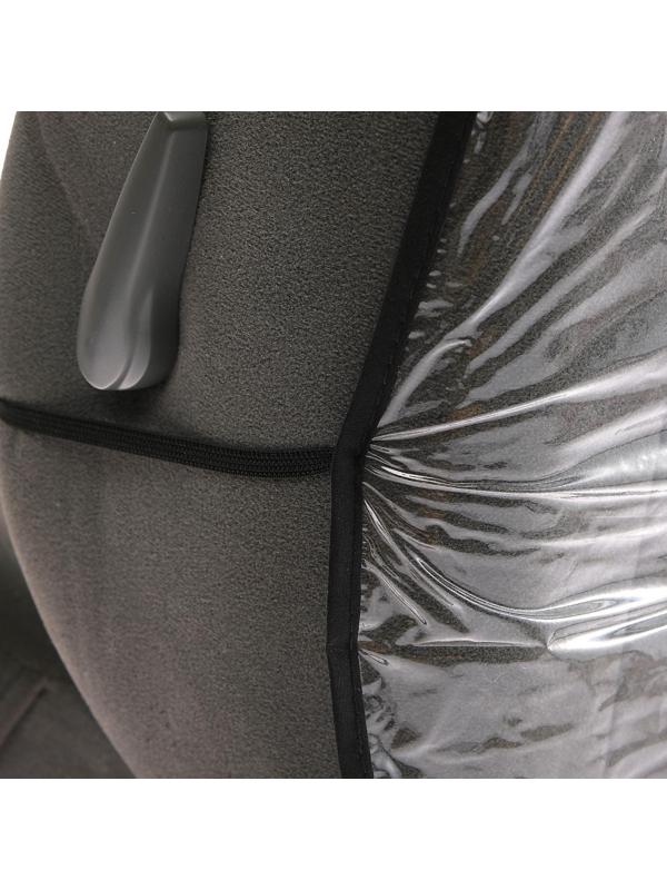 Накидка-незапинайка TORSO на спинку сиденья 58×42 см, прозрачная