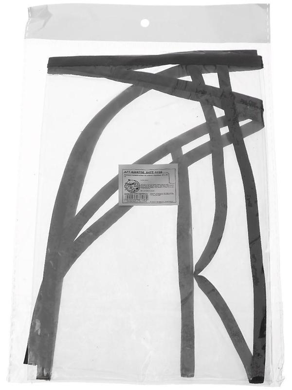 Накидка-незапинайка TORSO на спинку сиденья 58×42 см, прозрачная