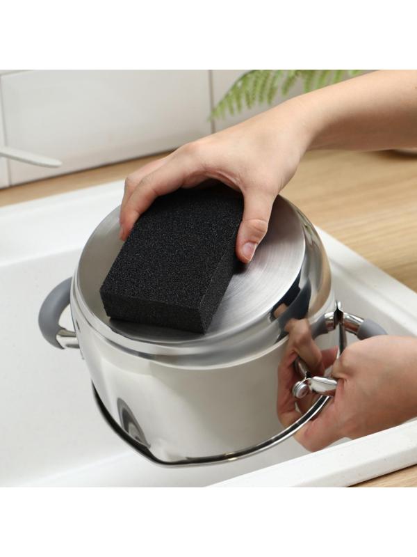 Губка чистящая «Чудо-губка», 10,5×7×2,5 см , усиленная