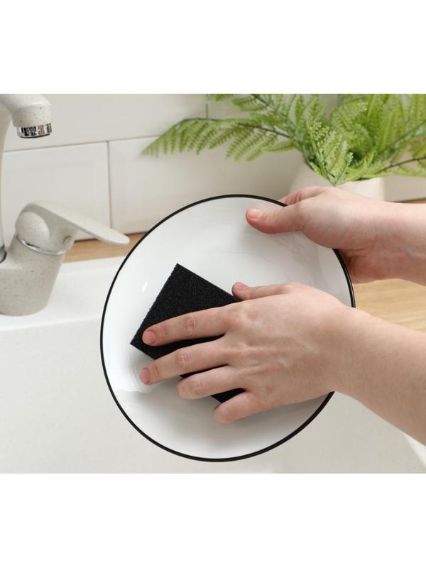 Губка чистящая «Чудо-губка», 10,5×7×2,5 см , усиленная