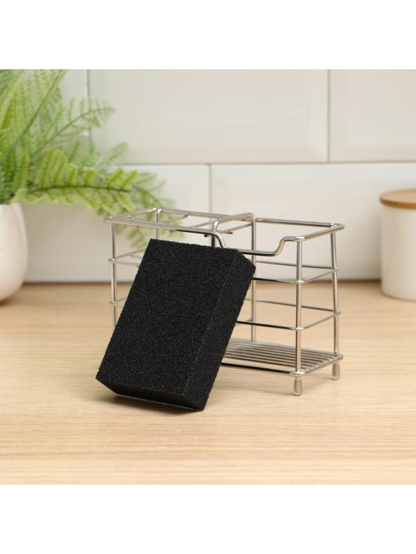 Губка чистящая «Чудо-губка», 10,5×7×2,5 см , усиленная