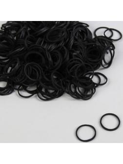 Парикмахерские резинки для создания прически, цвет чёрный