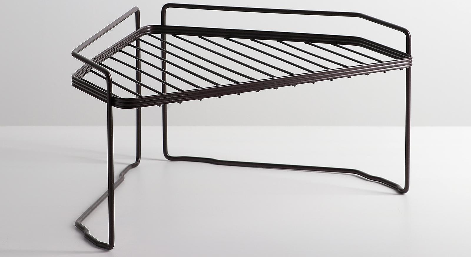 Полка универсальная угловая Доляна, 31×24,5×16 см, цвет коричневый