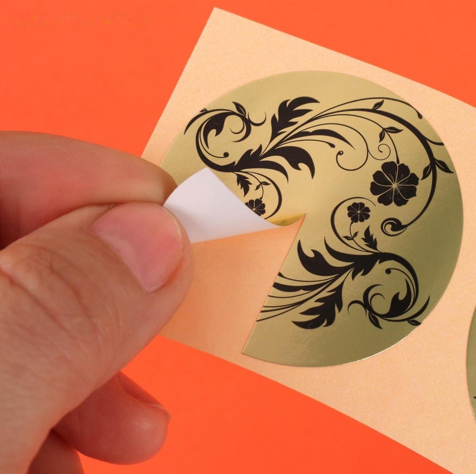 Стикини, d = 46 мм, цвет золотистый