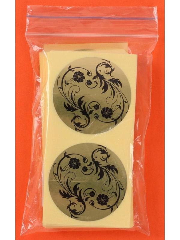 Стикини, d = 46 мм, цвет золотистый