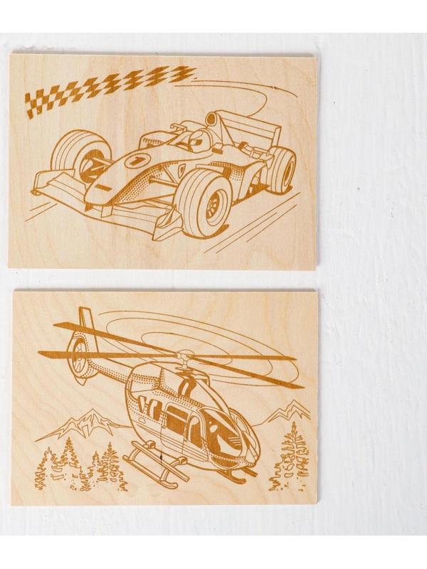 Выжигание. Доски для выжигания 2 шт. 