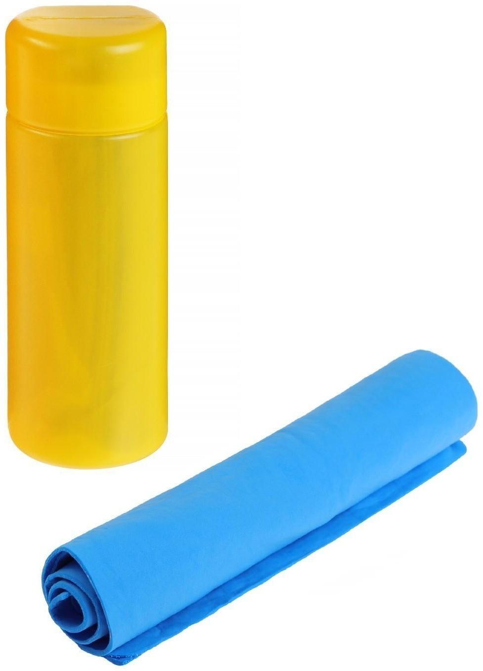 Замша протирочная 43×32 см в тубе, микс