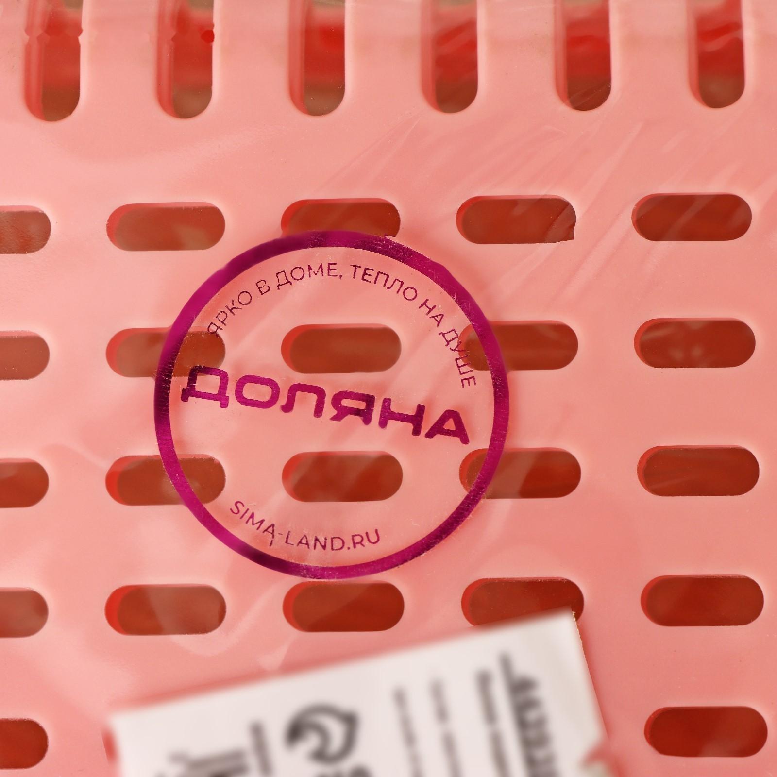 Полка подвесная в холодильник, раздвижная 23(28)×16,5×8 см, цвет МИКС