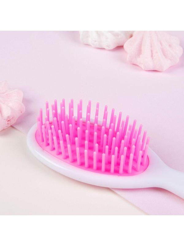 Расчёска массажная, 4,5 × 13 см, рисунок МИКС