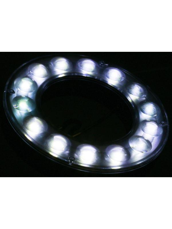 Фонарь кемпинговый, 14 LED, 11 х 11 см, 3 режима, 4 ААА