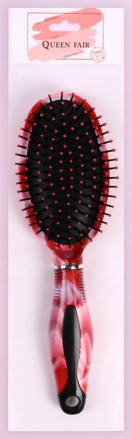 Расчёска массажная, 7 × 24 см, рисунок МИКС